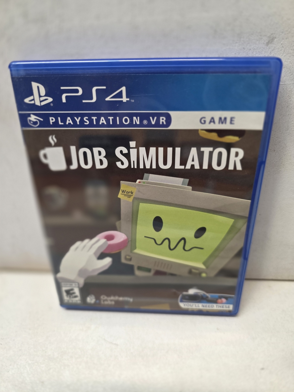 Job Simulator PS4 PlayStation VR Replacement Case Only No Game Disc